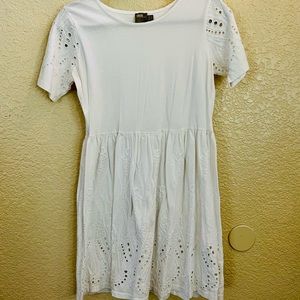 ASOS white summer dress size 8